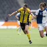 Malaurie Granges en action lors du match qui a permis à YB de remporter le titre face à GC, le 17 mai au Wankdorf.